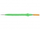Зонт-трость «Lisa», ярко-зеленый, полиэстер/металл/дерево - 1