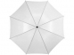 Зонт-трость «Zeke», белый, полиэстер/металл/пластик - 1