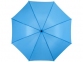 Зонт-трость «Zeke», голубой, полиэстер/металл/пластик - 1