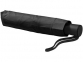 Зонт складной «Wali», черный, полиэстер/металл/стекловолокно/прорезиненный пластик - 4
