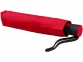 Зонт складной «Wali», красный, полиэстер, металл, стекловолокно, прорезиненный пластик - 2