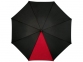 Зонт-трость «Lucy», черный/красный, полиэстер, металл, ЭВА - 2
