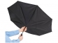 Зонт-трость «Lima» с обратным сложением, черный, полиэстер, металл, пластик - 1