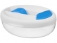 Контейнер для ланча «Maalbox», синий/белый/прозрачный, пластик - 1