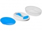 Контейнер для ланча «Maalbox», синий/белый/прозрачный, пластик - 3