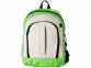 Рюкзак «Arizona», зеленый/белый/черный, полиэстер 600D - 1