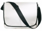 Конференц сумка для документов «Malibu», белый/черный, полиэстер - 2