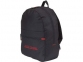 Рюкзак «Vancouver», черный/красный, полиэстер 600D - 1