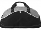 Сумка спортивная «Boomerang», светло-серый/черный, полиэстер 600D/нетканный полипропилен 80г/м3 - 1