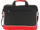 Конференц сумка для документов «Austin», черный/красный/белый, полиэстер - 2
