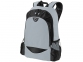 Рюкзак «Benton» для ноутбука 15", черный/серый, полиэстер 600D - 5