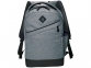 Рюкзак «Graphite Slim» для ноутбука 15,6", серый/черный, полиэстер 600D - 2