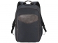 Рюкзак «Capitol» для ноутбука 15.6", графит, коричневый, полиэстер 600D - 3