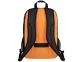 Рюкзак «Ibira» для ноутбука 15,6", черный/оранжевый, полиэстер - 3