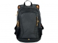 Рюкзак «Ibira» для ноутбука 15,6", черный/оранжевый, полиэстер - 1