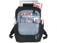 Рюкзак «Vault» для ноутбука 15,6" с защитой от RFID считывания, черный, полиэстер 600D/ПУ винил - 2