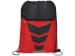 Рюкзак «Courtside», красный/черный, полиэстер 210D - 1