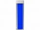 Портативное зарядное устройство «Flash», 2200 mAh, ярко-синий/белый, пластик - 5
