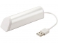 USB Hub на 4 порта с подставкой для телефона, серебристый/белый, алюминий - 2