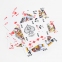 Карты для покера "Modiano Poker" 100% пластик, Италия, фиолетовая рубашка - 1