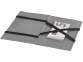 Бумажник «Adventurer» с защитой от RFID считывания, серый/черный, полиэстер 300D - 2