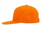 Бейсболка с прямым козырьком «Sydney», оранжевый, хлопок - 2