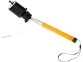 Монопод проводной «Wire Selfie», оранжевый/черный/серебристый, силикон/сталь/ПВХ - 1