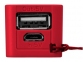 Портативное зарядное устройство «Jive», 2000 mAh, красный/белый, АБС пластик - 3