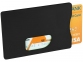 Защитный RFID чехол для кредитной карты, черный, пластик - 1