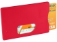Защитный RFID чехол для кредитной карты, красный, пластик - 1