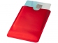 Бумажник для карт с RFID-чипом для смартфона, красный, алюминиевая фольга - 2