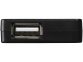 USB Hub на 4 порта «Brick», черный, АБС пластик - 2