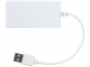 USB Hub на 4 порта «Brick», белый, АБС пластик - 1