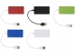USB Hub на 4 порта «Brick», ярко-синий, АБС пластик - 6