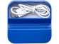 Подставка для телефона-USB Hub «Hopper», ярко-синий/белый, АБС пластик - 3