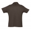 Рубашка поло мужская Summer 170 темно-коричневая (шоколад) - 1