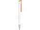 Ручка-подставка «Кипер», белый/оранжевый/серебристый, пластик - 2