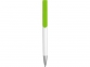 Ручка-подставка «Кипер», белый/зеленое яблоко/серебристый, пластик - 1