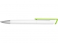 Ручка-подставка «Кипер», белый/зеленое яблоко/серебристый, пластик - 4