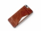 Кошелек-накладка на iPhone 6/6s, коричневый, натуральная кожа - 2