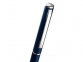 Ручка пластиковая шариковая «Наварра», синий матовый/серебристый, пластик/металл - 1