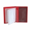 Обложка для документов, Mano, натуральная кожа, красный Rus8/10008 red - 2