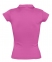Рубашка поло женская без пуговиц Pretty 220 ярко-розовая - 2