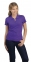 Рубашка поло женская People 210 темно-фиолетовая - 2