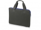 Конференц сумка для документов «Session», серый/синий, полиэстер 600D, рипстоп 5мм - 2