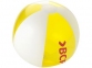 Пляжный мяч «Bondi», желтый прозрачный/белый, ПВХ - 1