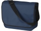 Конференц сумка для документов «Malibu», темно-синий/черный, полиэстер - 2