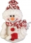 Мягкая игрушка "Дед Мороз", "Снеговик" HM-005R - 1