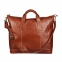 Дорожная сумка Gianni Conti, натуральная кожа, светло-коричневый 912074 tan - 1
