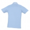 Рубашка поло мужская с контрастной отделкой Practice 270, голубой/белый - 1